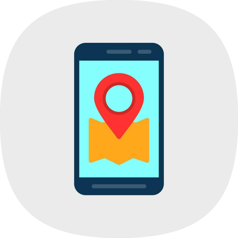 Location App  Vector Icon Design