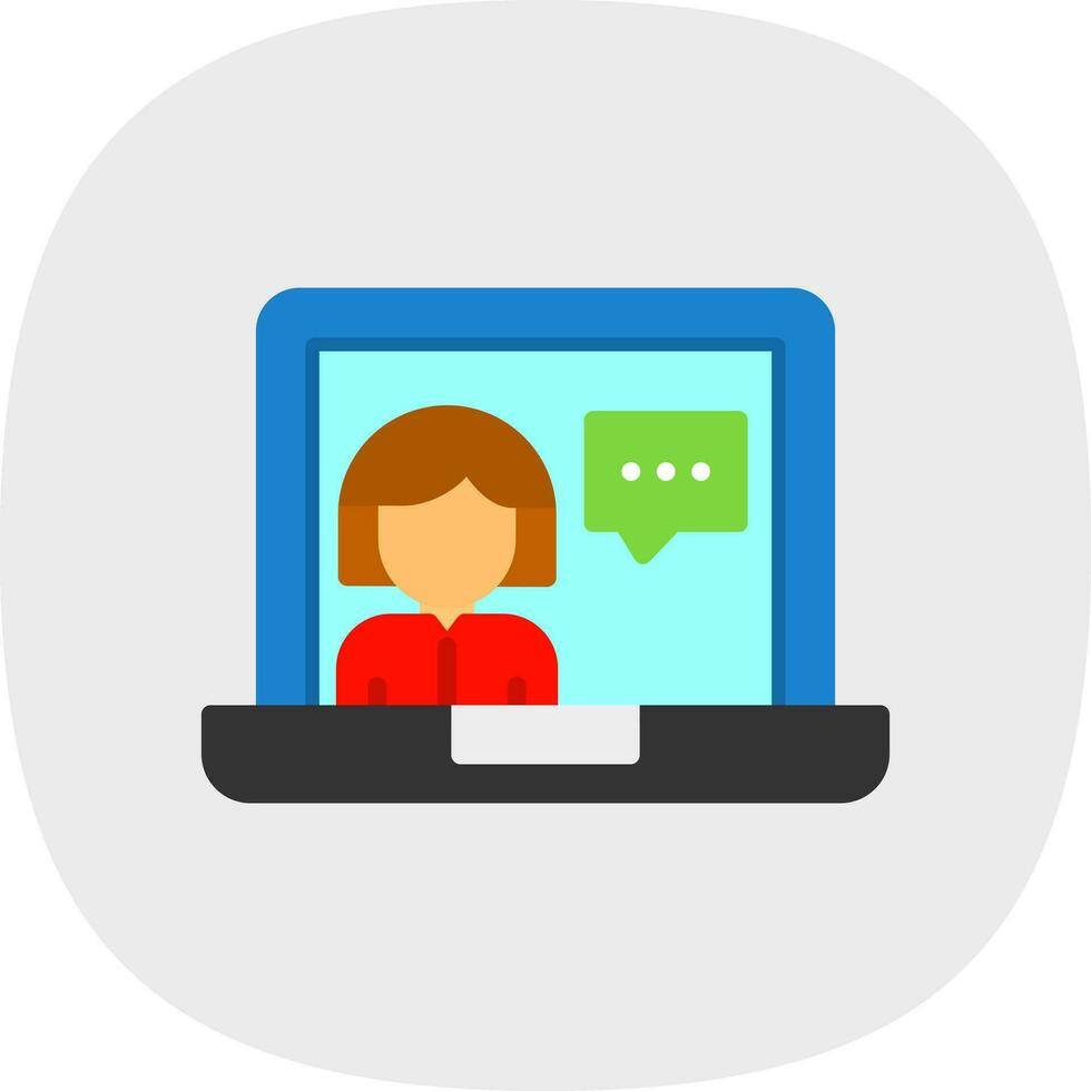 Webinar Vector Icon Design