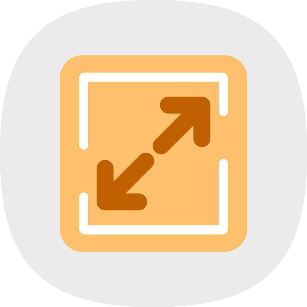 Maximize Vector Icon Design