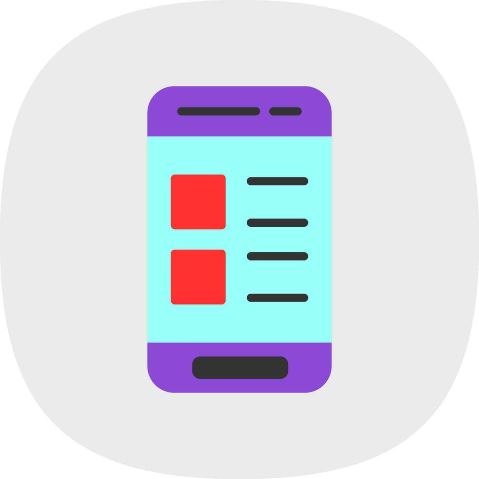 Contact List  Vector Icon Design