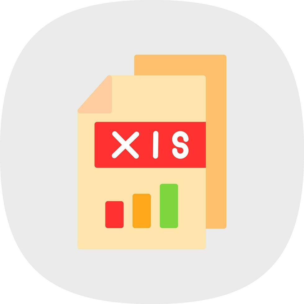 Xls  Vector Icon Design