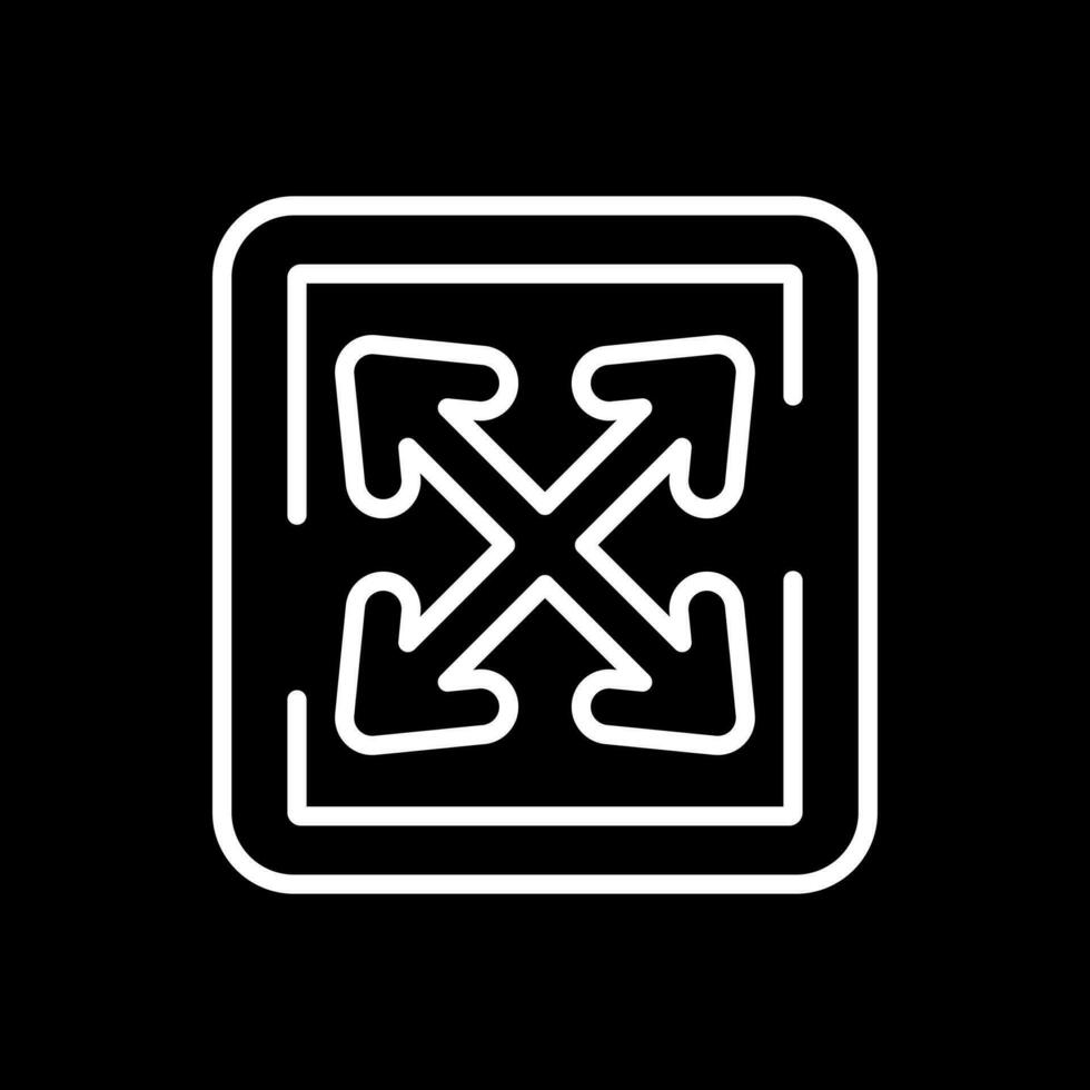 Fullscreen Vector Icon Design