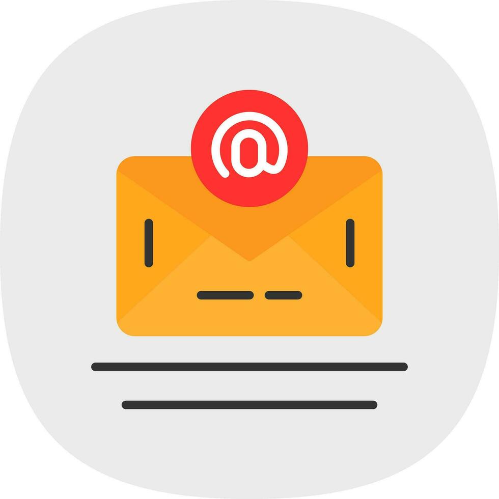 correo vector icono diseño