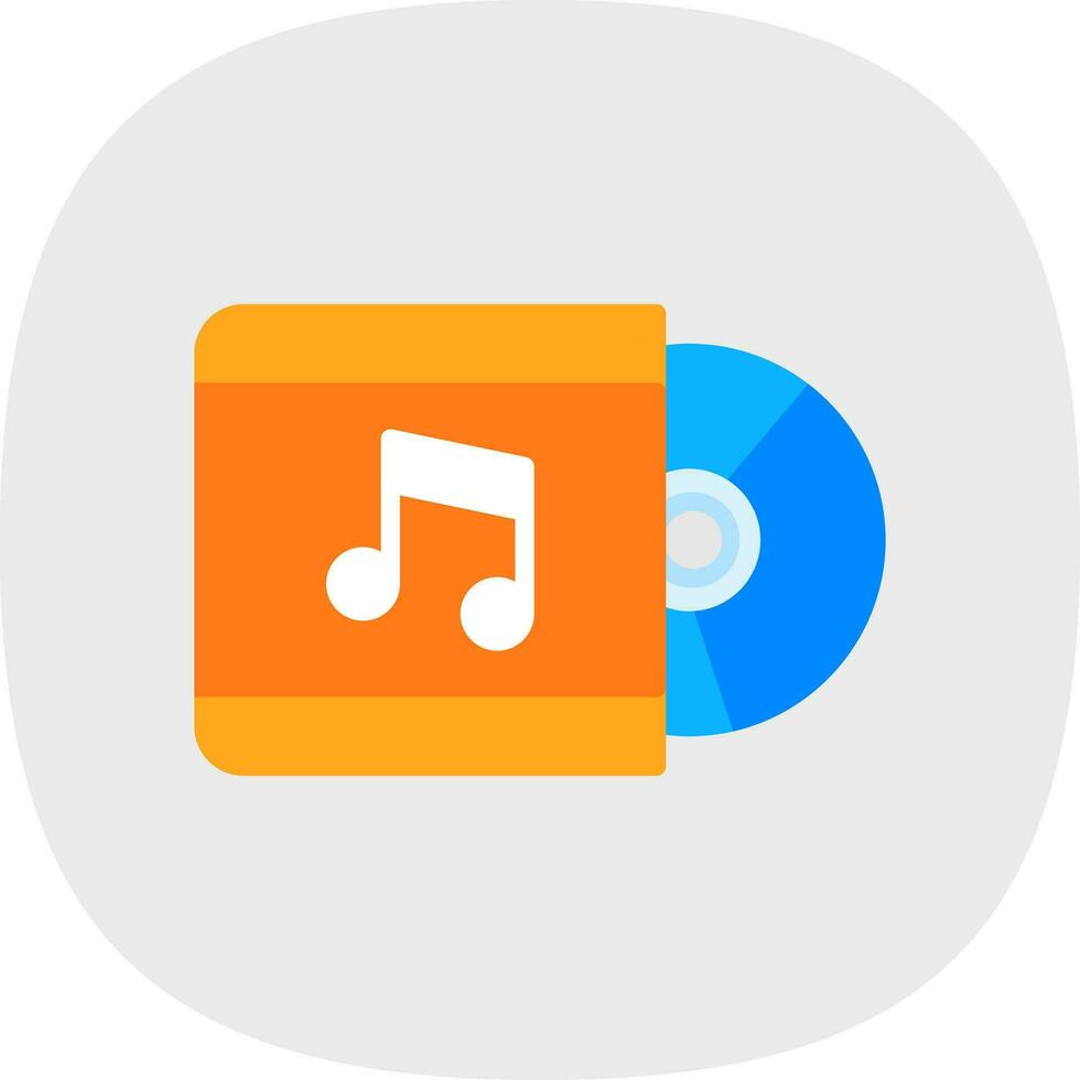 Cd Player  Vector Icon Design