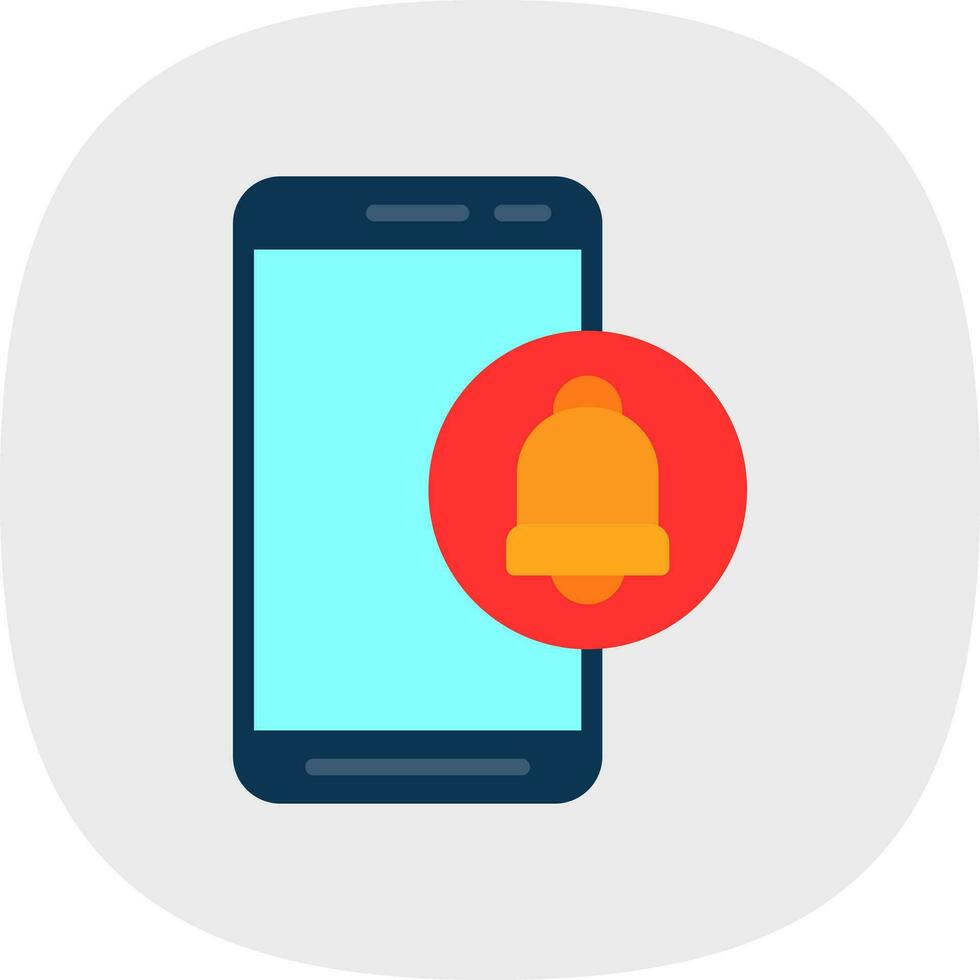 Mobile Alert  Vector Icon Design