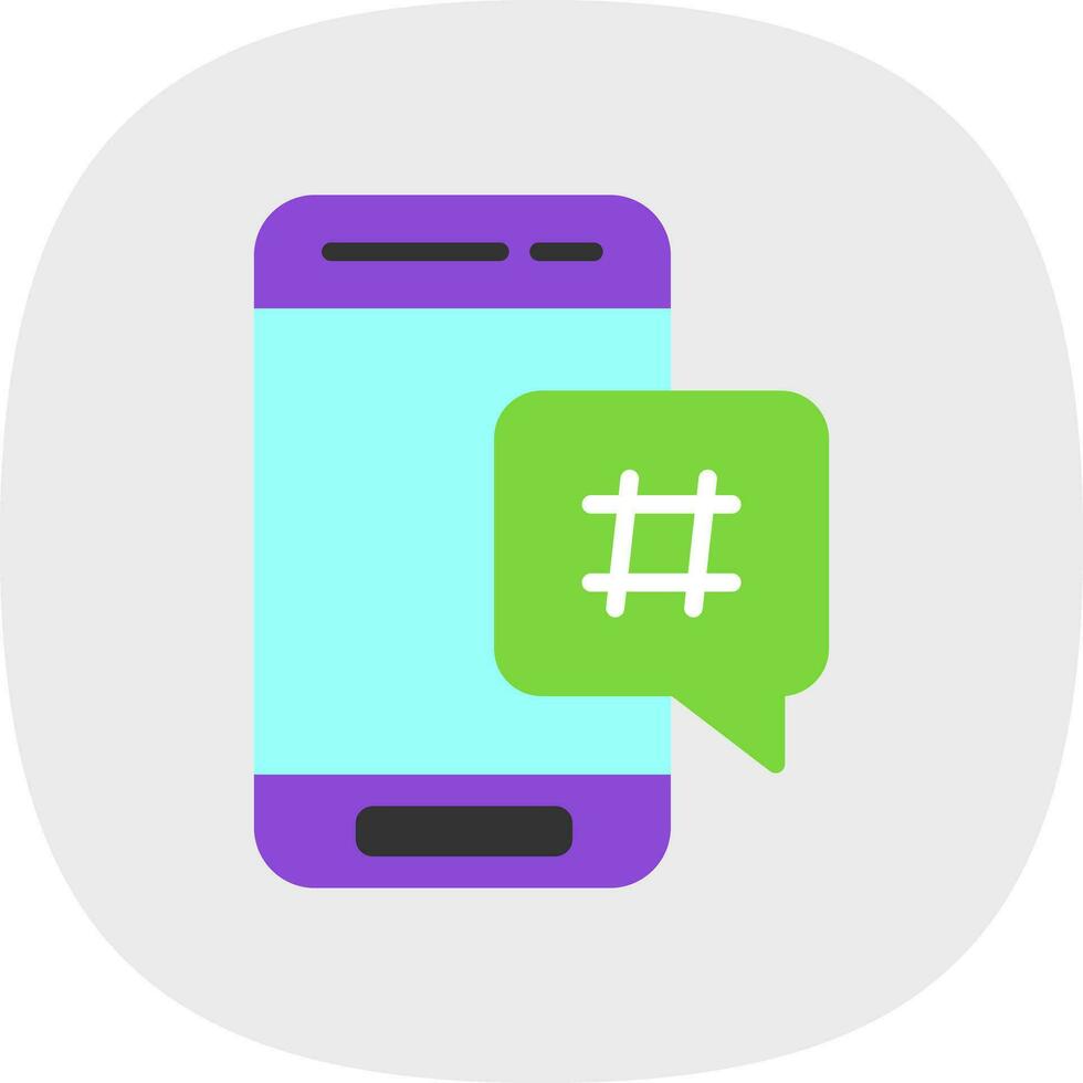 Hastag  Vector Icon Design