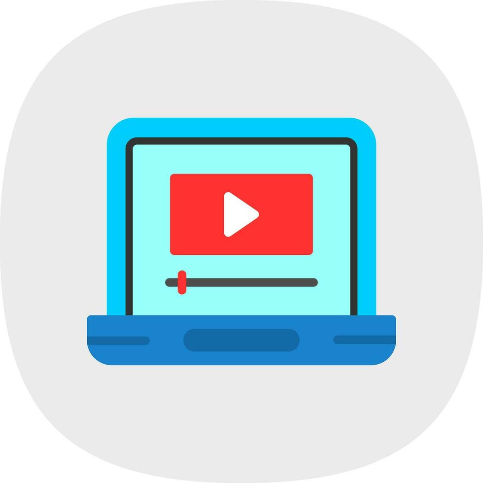 Video play  Vector Icon Design