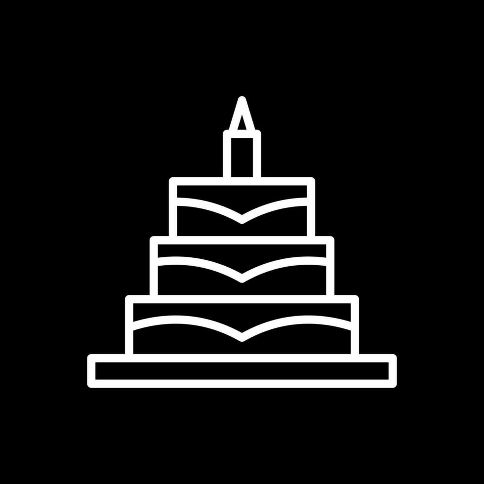 Birthday Cake  Vector Icon Design