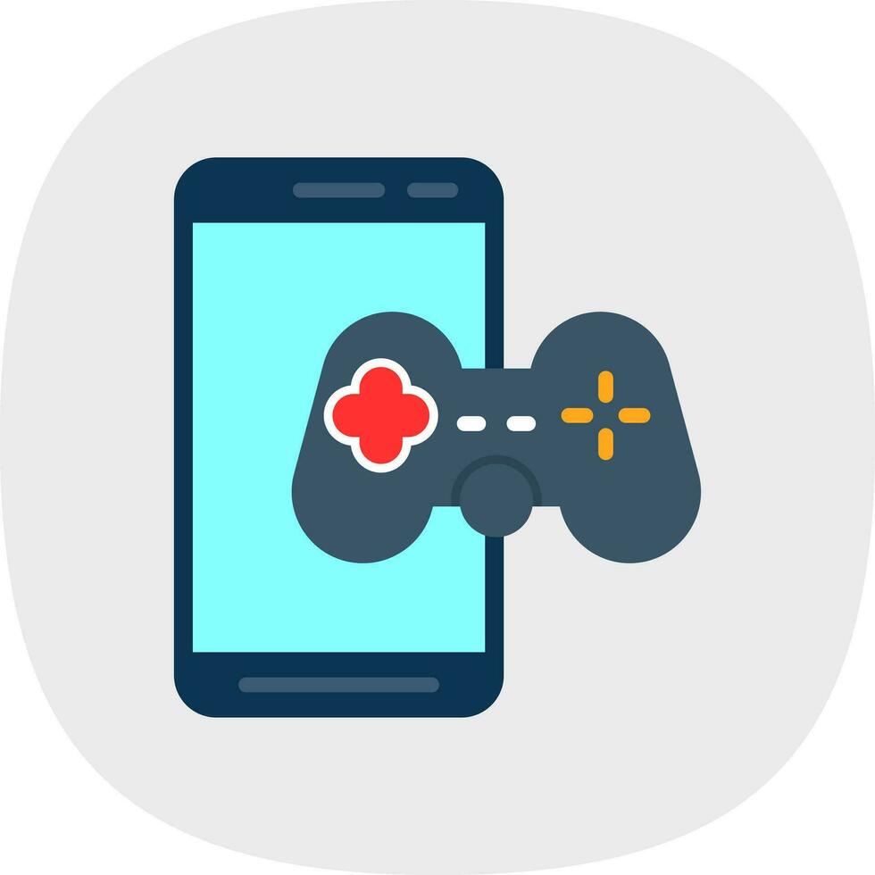 Mobile Game  Vector Icon Design