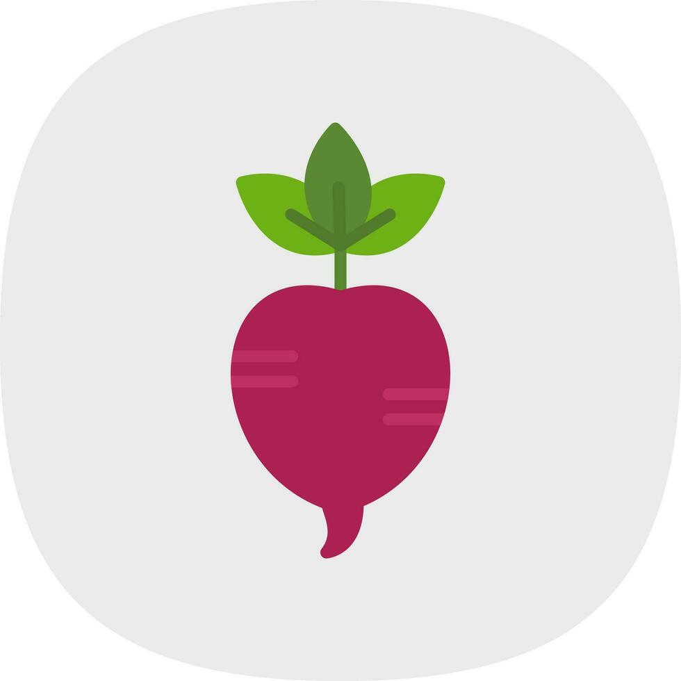 Beet Vector Icon Design