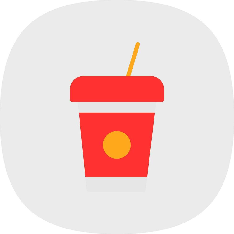 Cold Drink  Vector Icon Design