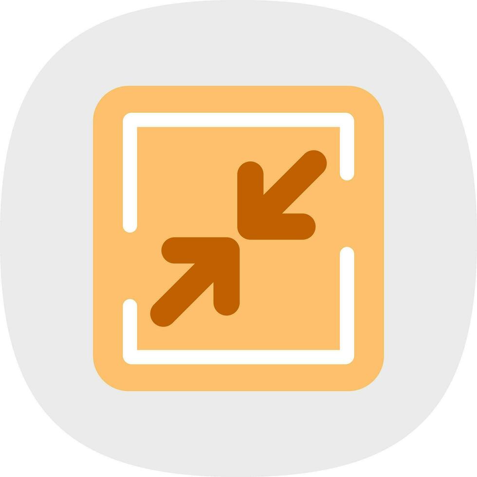 Minimize Sign Vector Icon Design