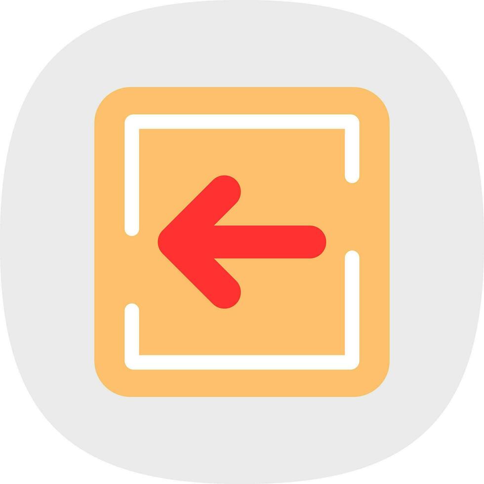 Left Arrow Vector Icon Design