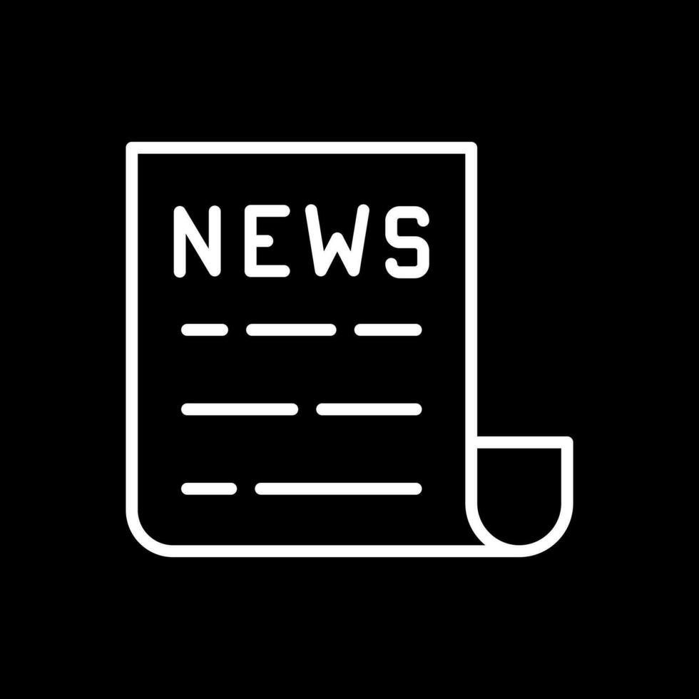 News  Vector Icon Design