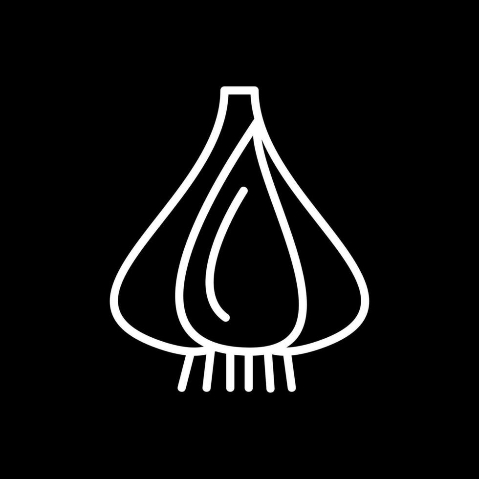 Garlic Vector Icon Design