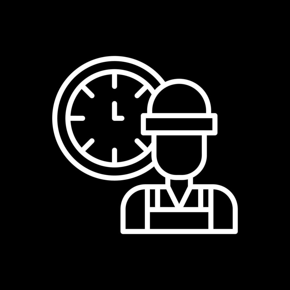 Working Hours  Vector Icon Design