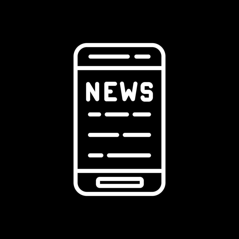 News  Vector Icon Design