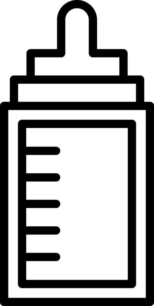 Baby Bottle Vector Icon Design