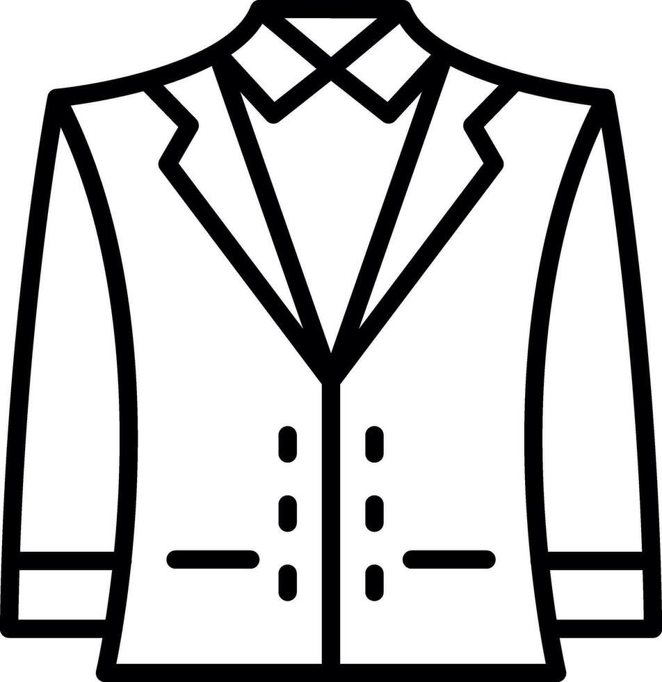 traje vector icono diseño