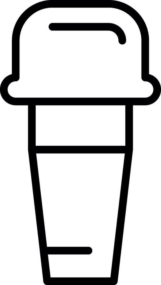 diseño de icono de vector de helado
