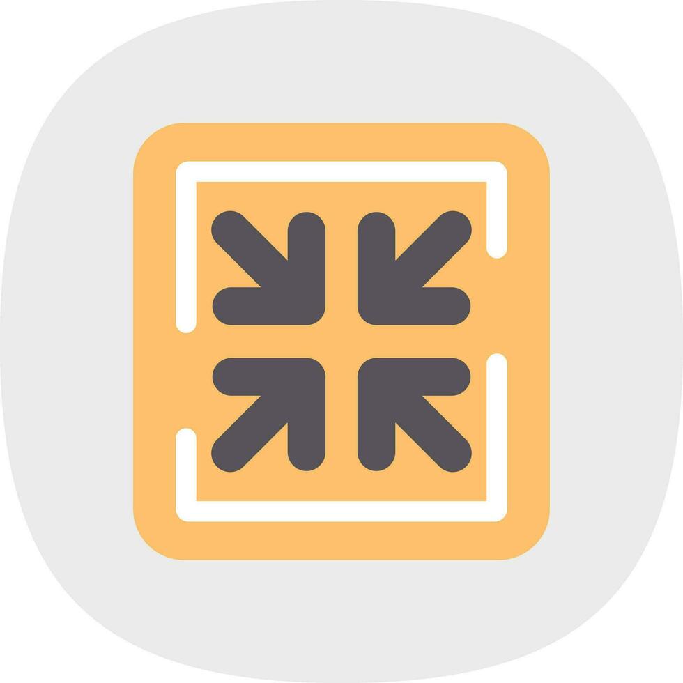 Shrink Vector Icon Design