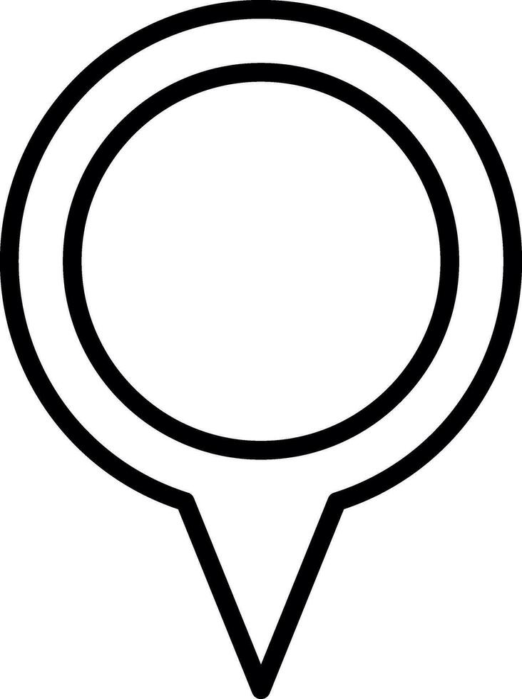Location Pin Vector Icon Design