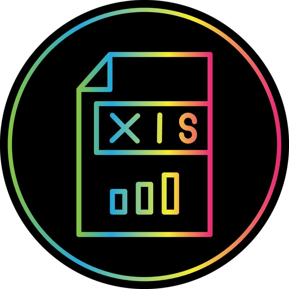 Xls  Vector Icon Design