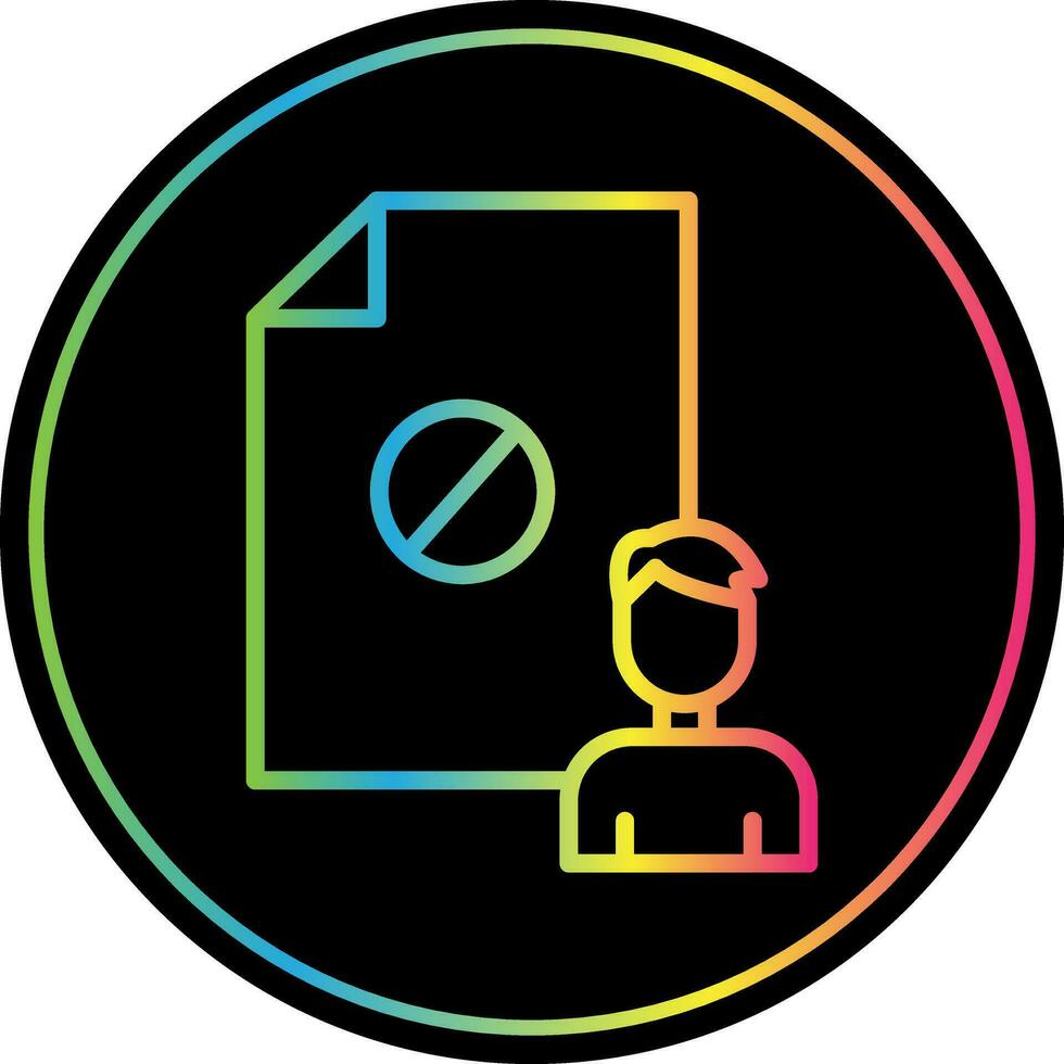 Termination Vector Icon Design