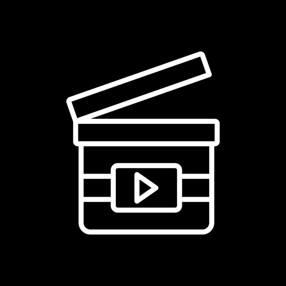 Clapperboard  Vector Icon Design