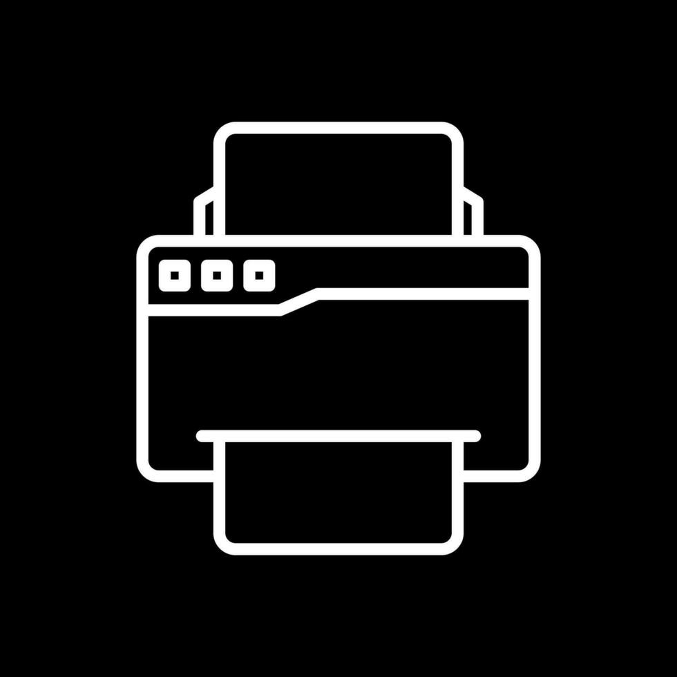 Printer  Vector Icon Design