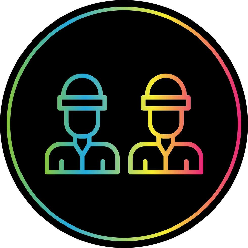 Workers  Vector Icon Design