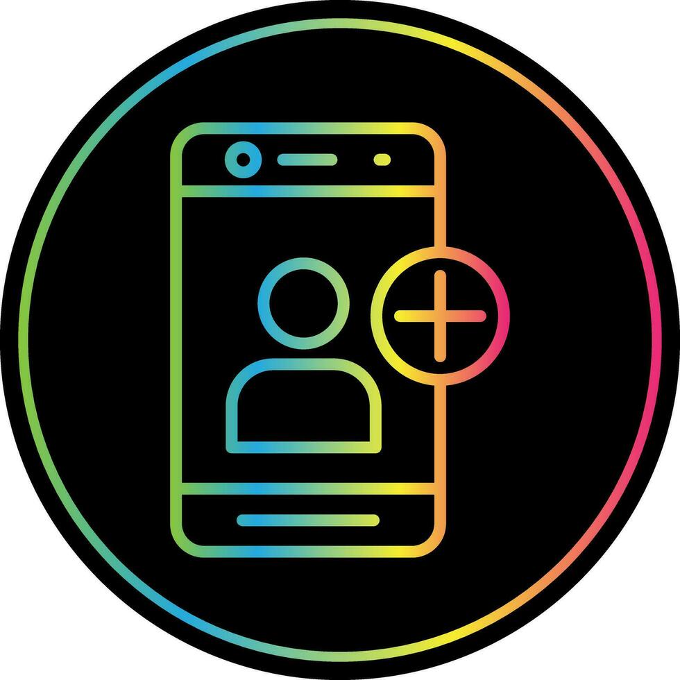 Add Friend  Vector Icon Design