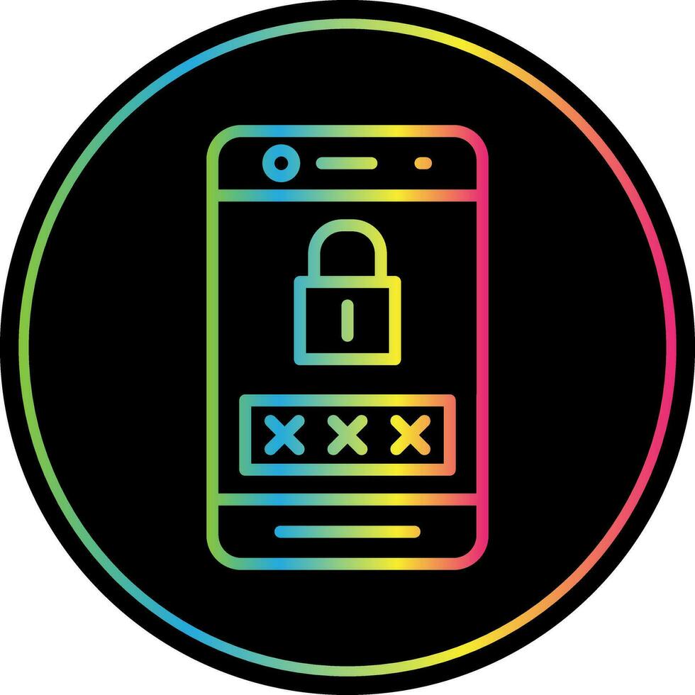 Password  Vector Icon Design