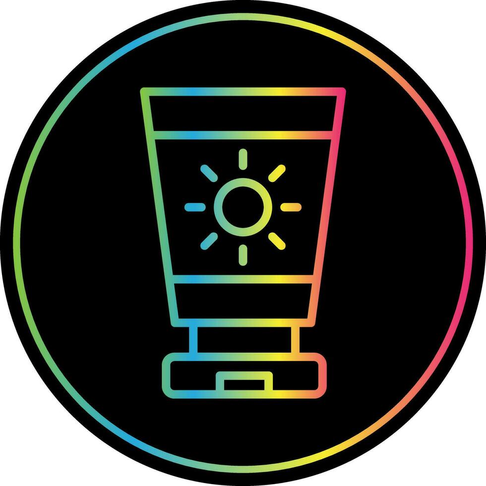 Sunblock  Vector Icon Design