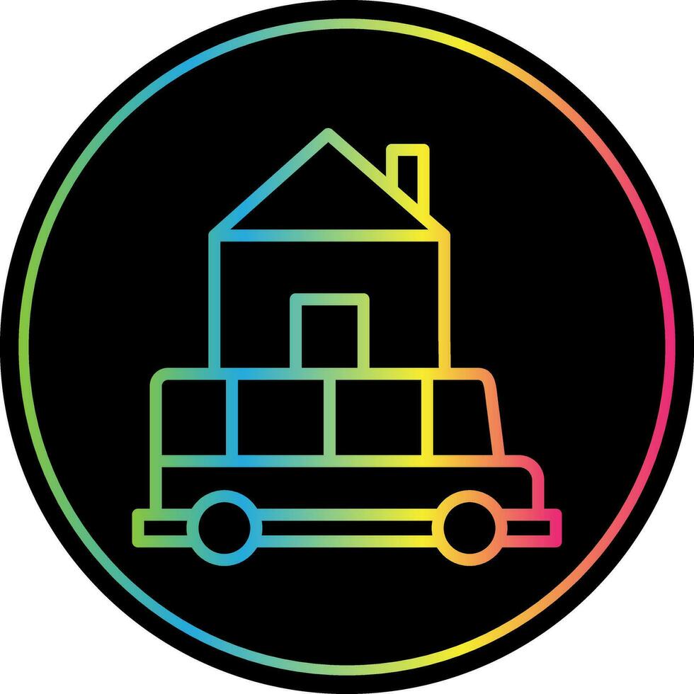 Shuttle Vector Icon Design