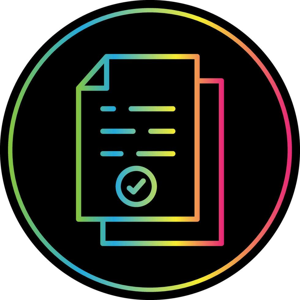 Accepted  Vector Icon Design