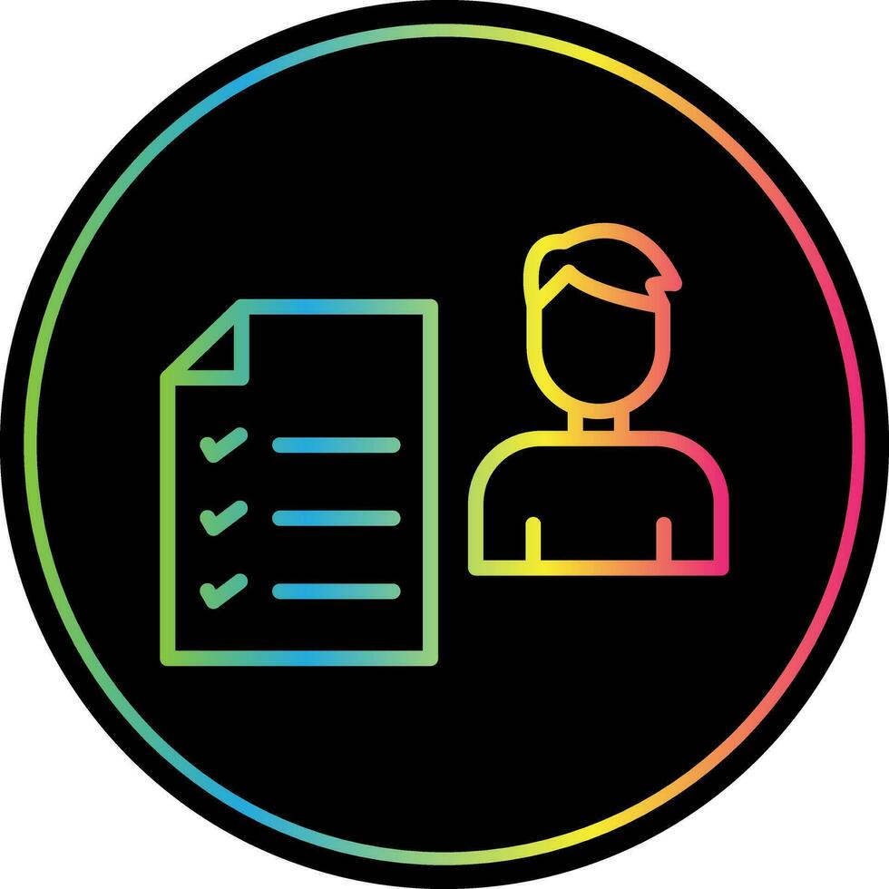 Responsibility Vector Icon Design