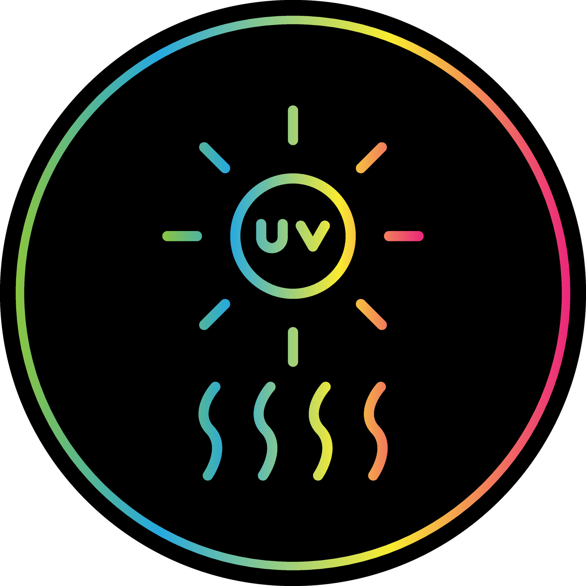 Uv Vector Icon Design 26816316 Vector Art at Vecteezy