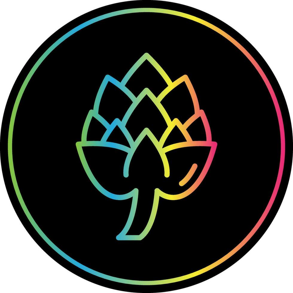 Artichoke Vector Icon Design