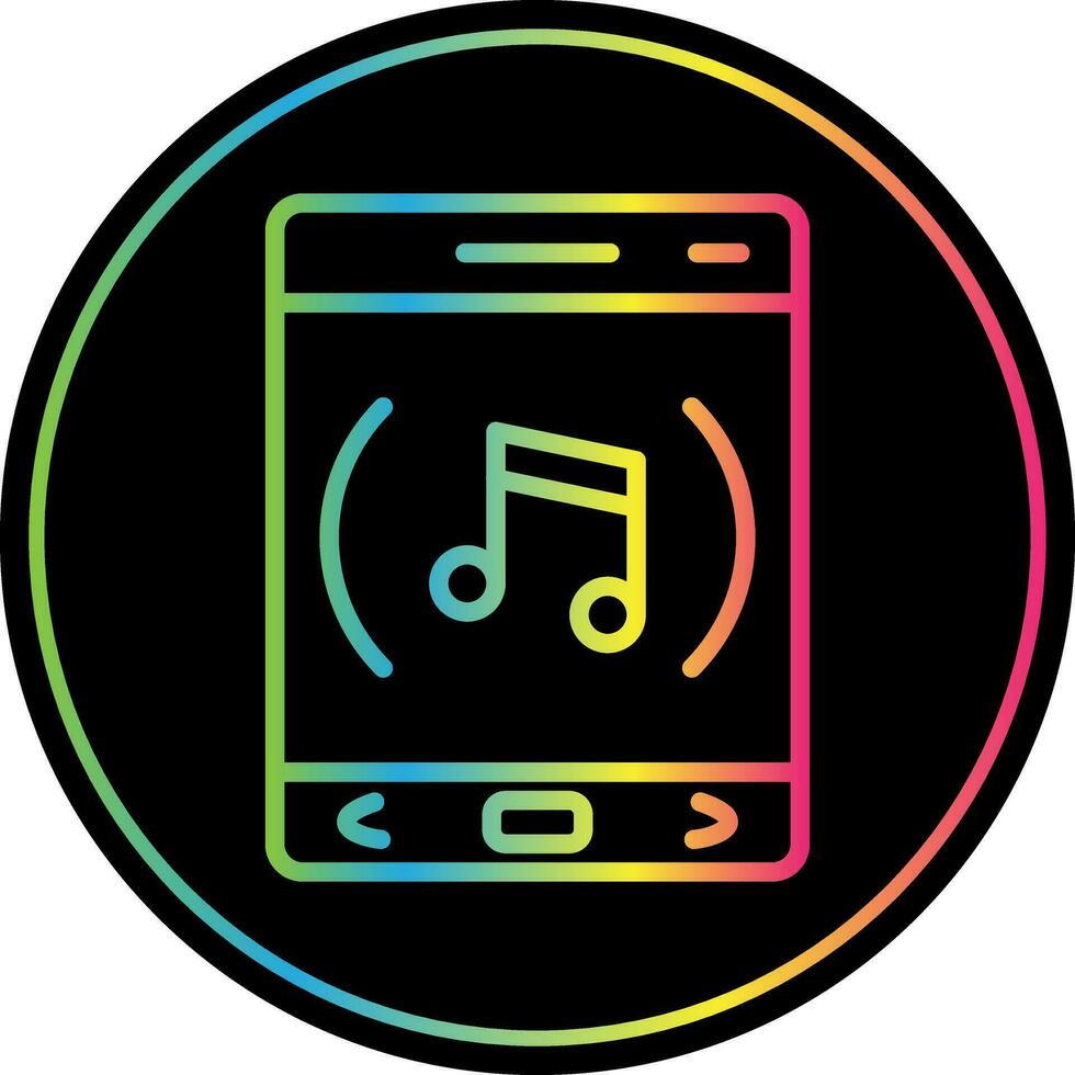 Music App  Vector Icon Design