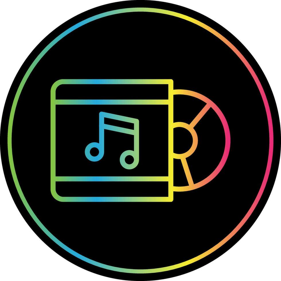 Cd Player  Vector Icon Design