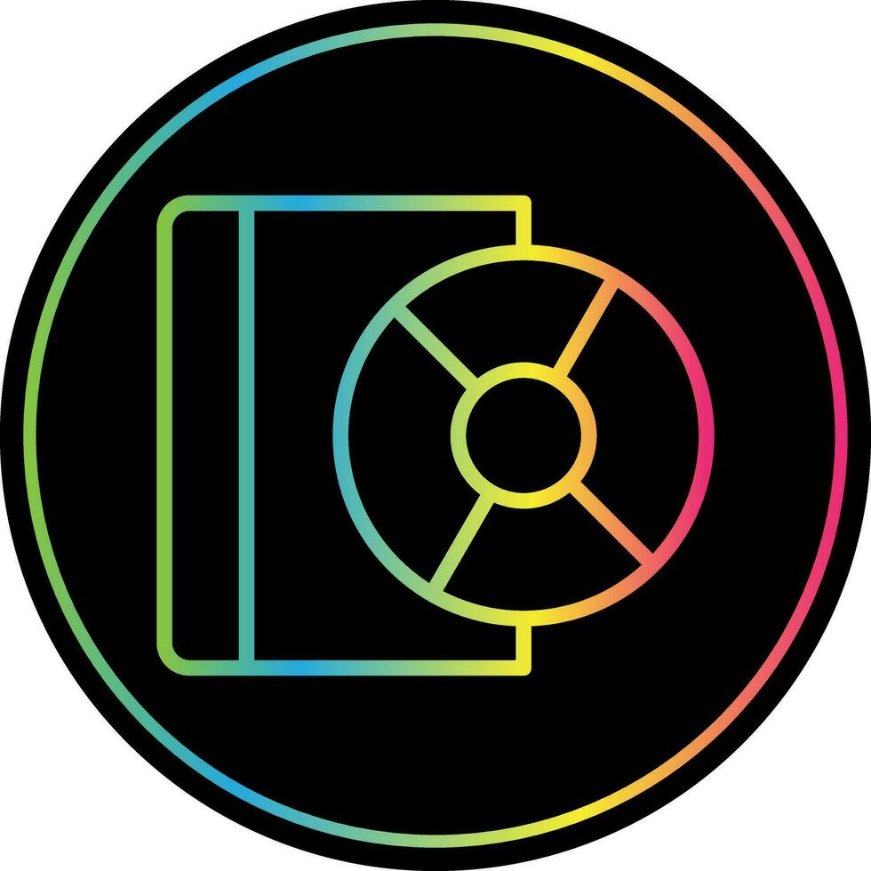 Compact Disk  Vector Icon Design