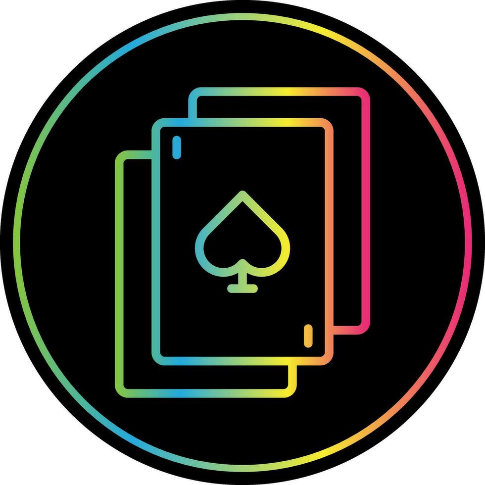 Playing Card  Vector Icon Design