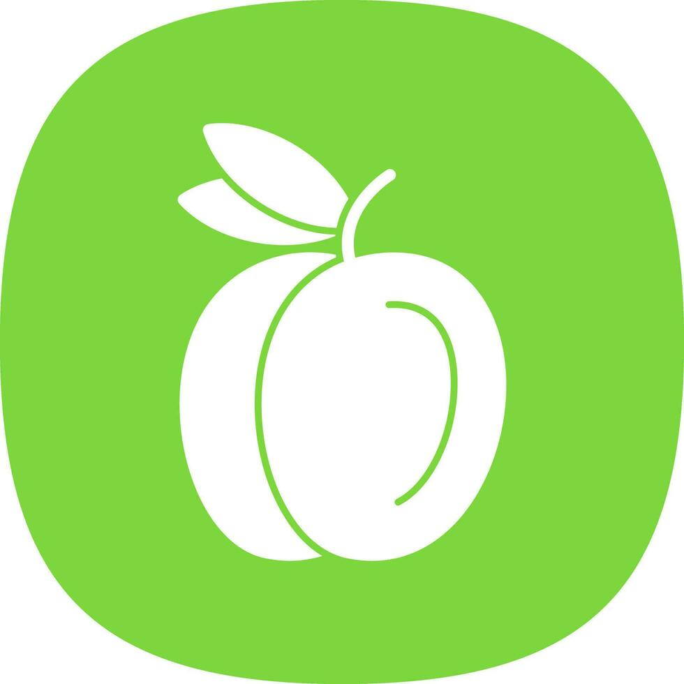 Peach Vector Icon Design