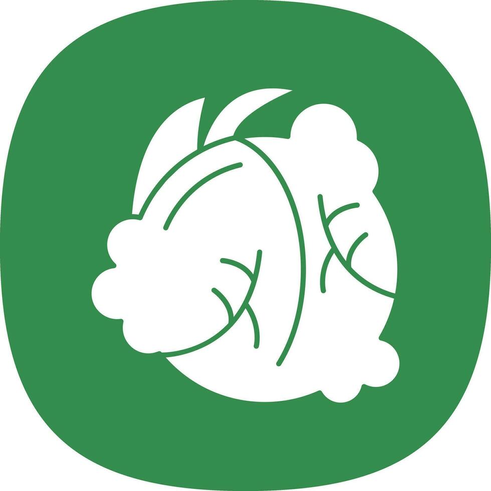 Brussels Sprout Vector Icon Design