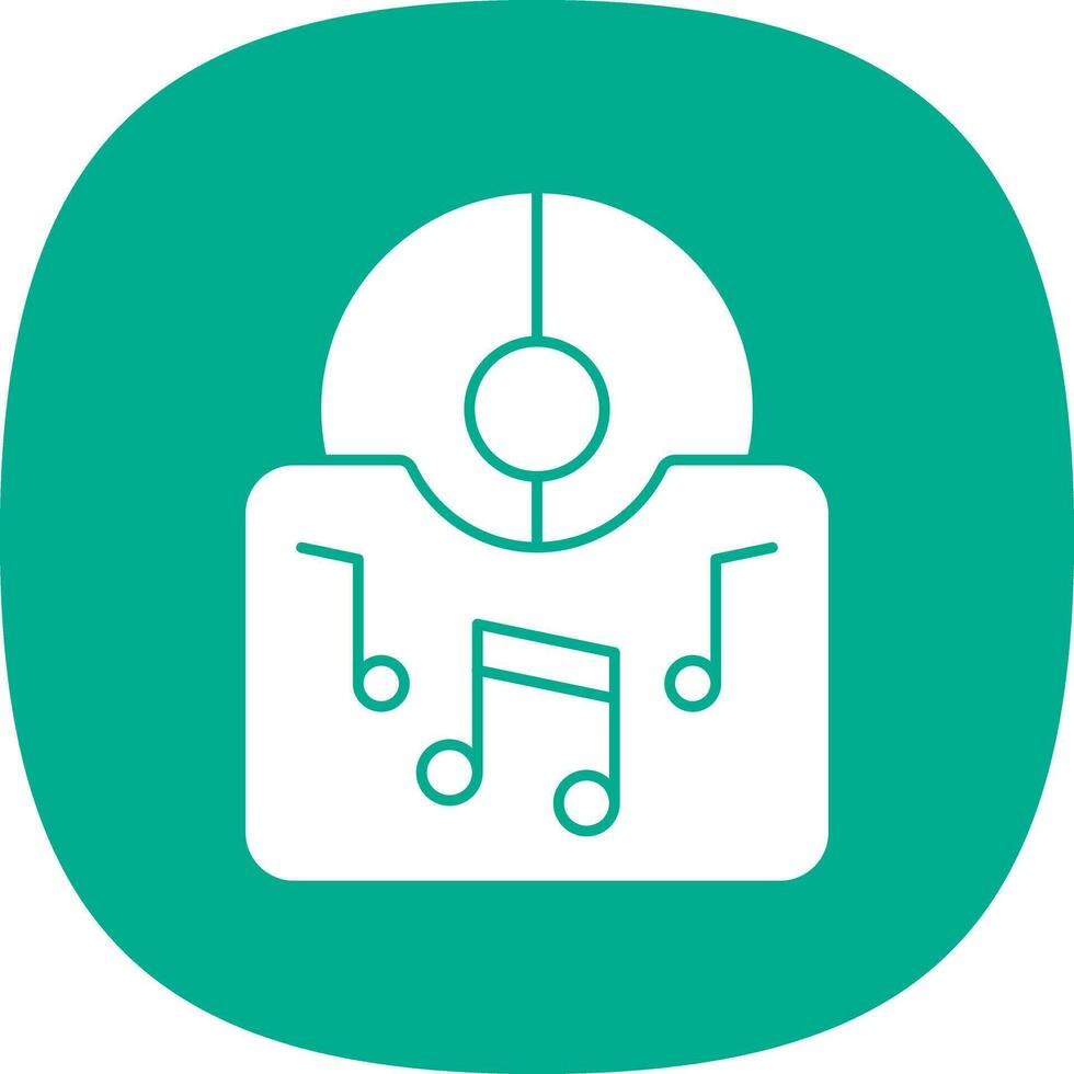 Music Album  Vector Icon Design