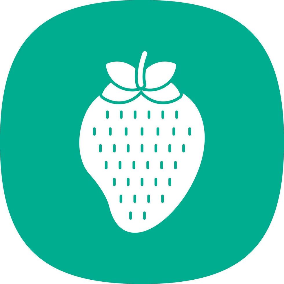 Strawberry Vector Icon Design