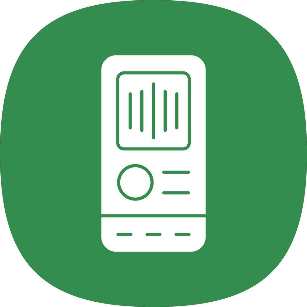 Voice Recorder  Vector Icon Design