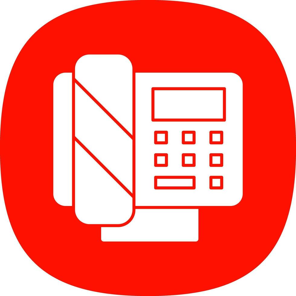 Telephone  Vector Icon Design