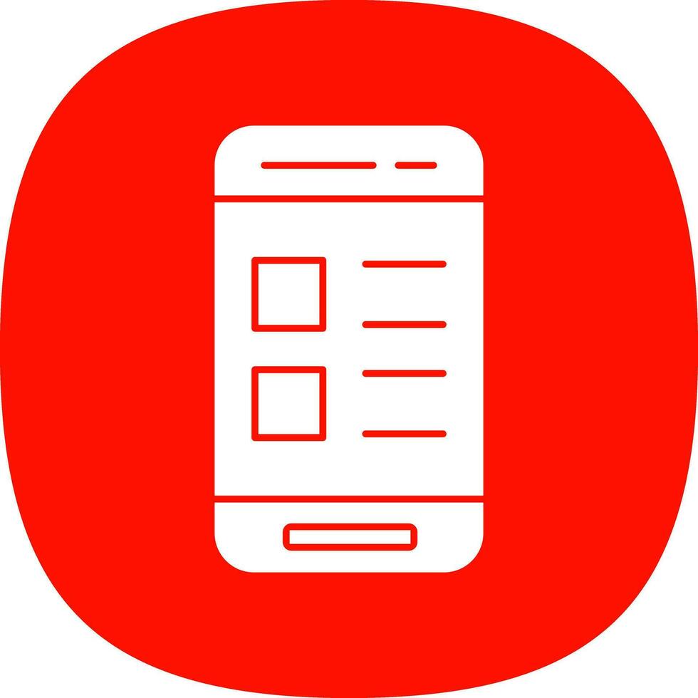 Contact List  Vector Icon Design